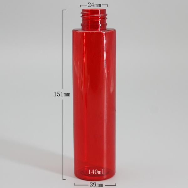 Pantalla roja que imprime la botella plástica del espray del ANIMAL DOMÉSTICO 140ml de 151m m