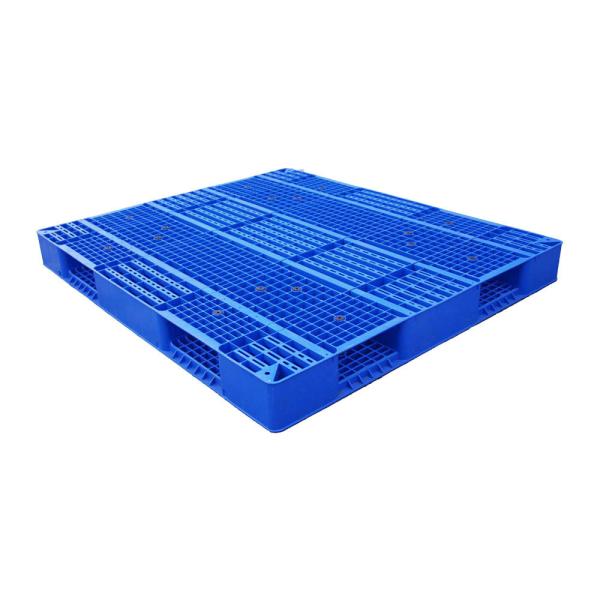 Double Face Grid Plastic Pallet with Sides 4-Way Entry Racking Load 0.8T HUADING Euro