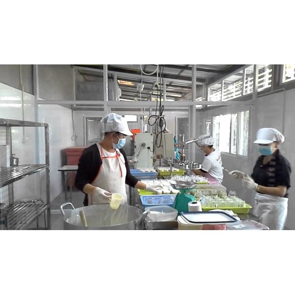 Plastic Cup SUS304 Yogurt Production Line 500KG With CIP Cleaning Systems