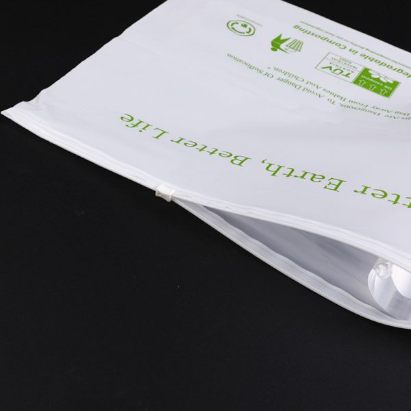 Transparent Compostable Ziplock Bags Biodegradable Plastic PEVA