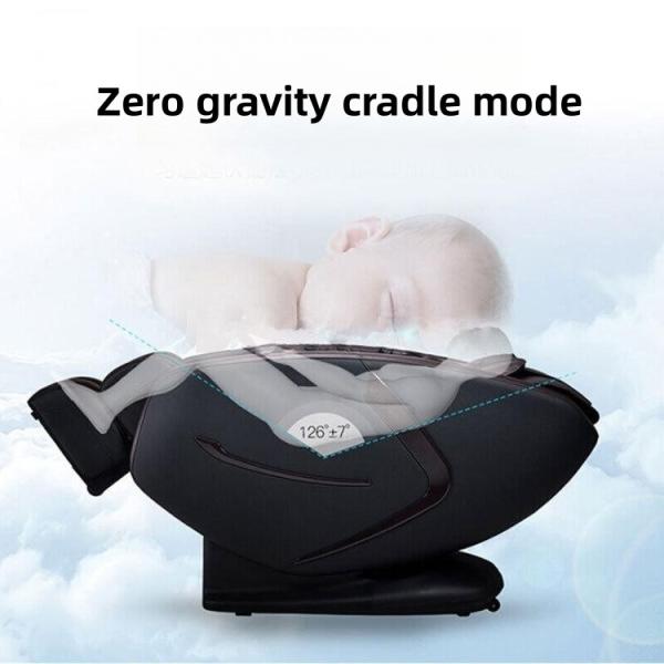 Black Massage Chair 2024 Smart Whole Body Electric Automatic Physical Therapy Massager Health Wellness Massage Bed