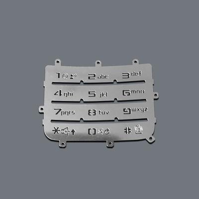 Placas de aluminio grabadas al ácido con superficie cepillada