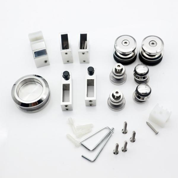 8-12mm Framless Glass Door Sliding Mirror Barn Door Kit for Hotel Bathroom and Closet