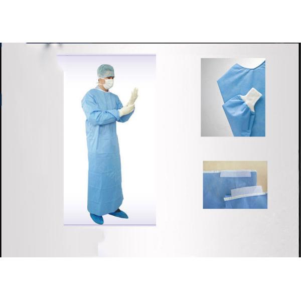 No Stimulus Disposable Isolation Gowns Infection Control Pp / Sms Material