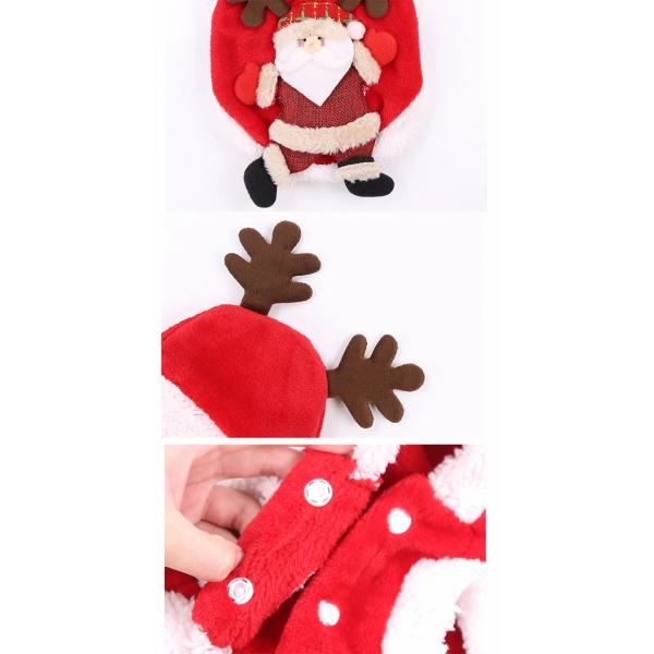 100% Cotton Soft Pet Christmas Clothes Jackets For Small Dogs Cats