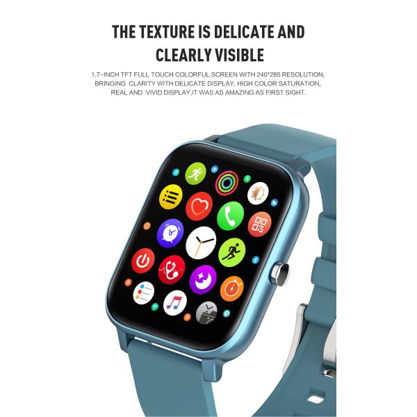 экран касания шкалы 44mm умный наблюдает монитор MTK2505D ECG