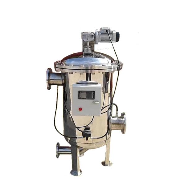 Automobile industry SS304 SS316L Automatic Self Cleaning Filter Rotary scraper type self-cleaning filter