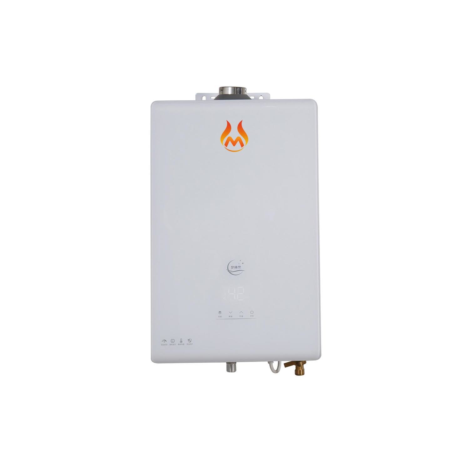 13L Forced Exhaust Gas Water Heater On Demand Custom Standard Noise Reducing