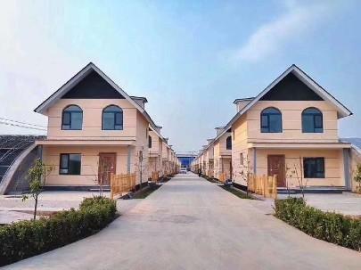 Fire Proof Galvanized Light Steel Structure Villa Prefabricated Long Life Span