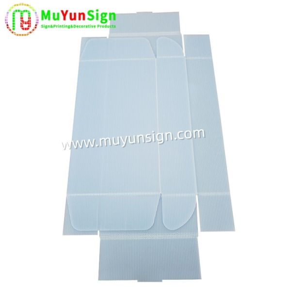 100% Recyclable Colors Polypropylene Corrugated Sheet Embossed Textures