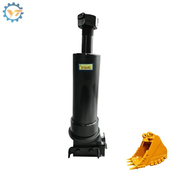 DH220 Peças de escavadeira e escavadeira Peças pesadas de cilindro preto