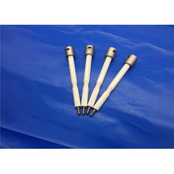 white Industrial Ceramic Parts Alumina Ceramic Plunger oEM ODM