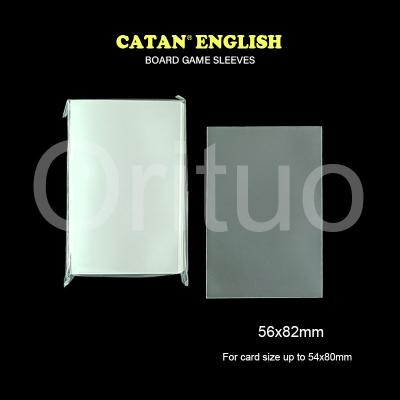 Game Catan Matte Sleeves Cpp Front Clear Protetores de Cartão Catan
