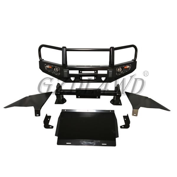 Nissan Navara Np300 2015 2016 Front Bumper Guard With Skid Plate Custom Logo