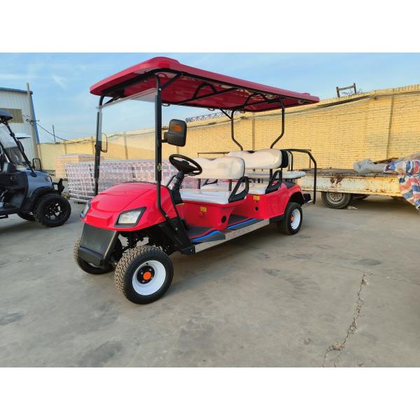 Carro de golf ecológico de 6 plazas para una conducción tranquila y cómoda