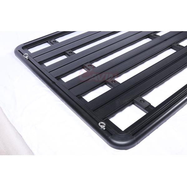 Черный шкаф крыши Navara багажа алюминиевого сплава для приемистости Suv