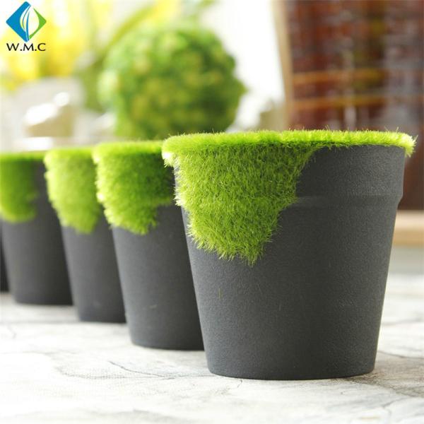 Moss Artificial Green Plants 8cm Height 5-10 Years Life Time Customized Design