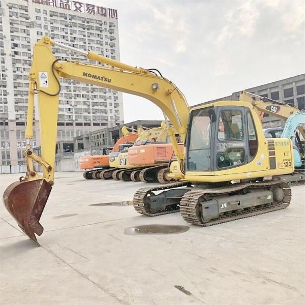 excavator with Original Hydraulic Valve Second-hand PC120 Komatsu excavator