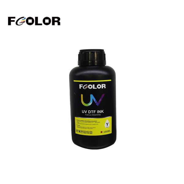 FCOLOR 500ML Uv Led for Uv Ink UV Inks Soft epson I3200 Inks for I3200U1 XP600  and Flatbed Printer
