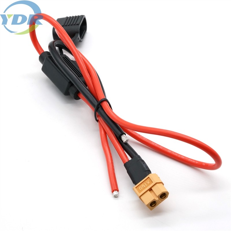 Батарея Xt60 RC Lipo поручает кабель UL3135 10AWG с патроном предохранителя