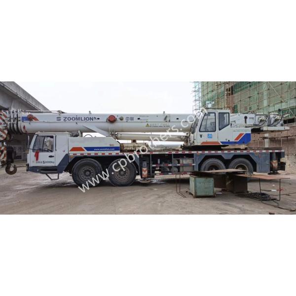 Maximum Lifting Weight 16t Zoomlion Qy80V All-Terrain Hydraulic Used Truck Crane 2014