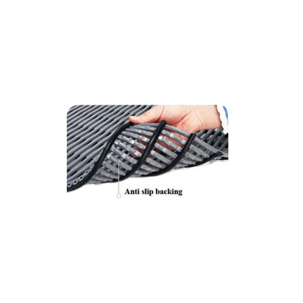 Пластмасса PVC винила усталости босоногого трубчатого анти- полового коврика безопасности выскальзывания анти-