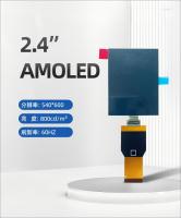 2.4 Inch AMOLED Display Panel 60Hz Refresh Rate 800cd/M² High Brightness 540*600