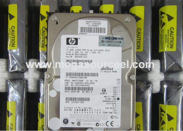 HP BD07296B44 Fujitsu MAP3735NP 73.5GB 68 pin SCSI hard drive U320 10000 rpm