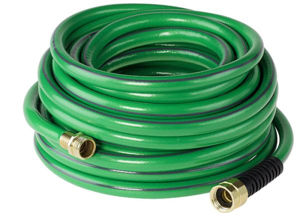 Portable Garden PVC Hose Non Toxic With Copper Brass Joint / Metal Fittings