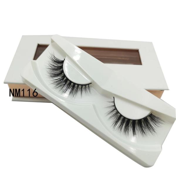 Makeup 3D Mink Eyelashes Natural False Eyelashes Fluffy Fake Eyelashes NM116