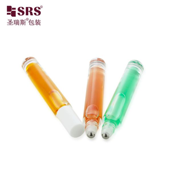 GB1-10ml Thick Wall Glass Roll On Bottle With Plastic PP Cap Eco-Friendly and Sustainable Packaging Solutions
