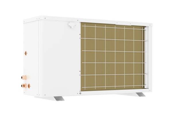 DUHM Sustainable Electric AC Air Source R410A 4.5kw Heat Pump Hot Water Heater For Household