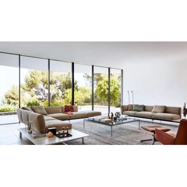 Сплав Windows горизонтального фиксированного пола OEM 1.4mm алюминиевый