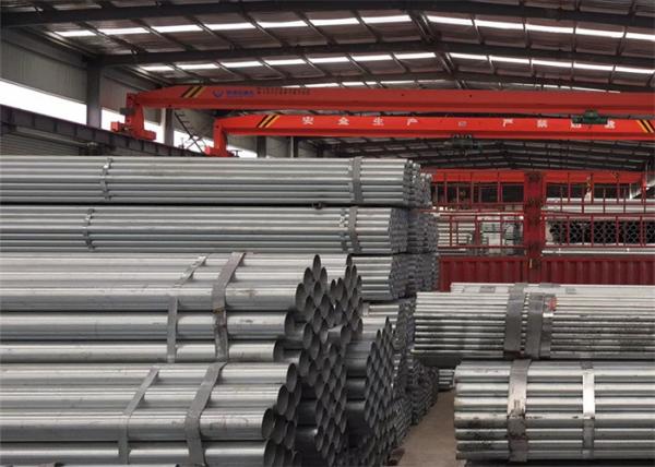 DC03 DC04 Scaffolding Galvanized Steel Pipe 1mm-12mm Wall Thickness