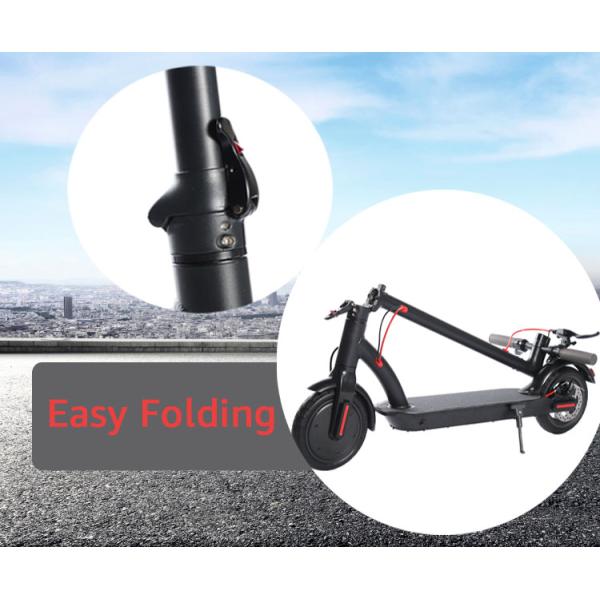 250W 2 Wheel E Scooter , Folding 8.5 Inch Mini Electric Scooter Max Speed 30km/H