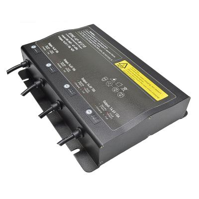 Le paquet de batterie d'IP65 LifePO4 imperméabilisent le chargeur de la batterie 12V que 10A courant de sortie chaque banque