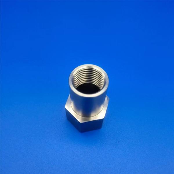 L6 L18 Hydraulic Stainless Steel Hex Nipples Brass Hose Metric Straight Thread Fittings