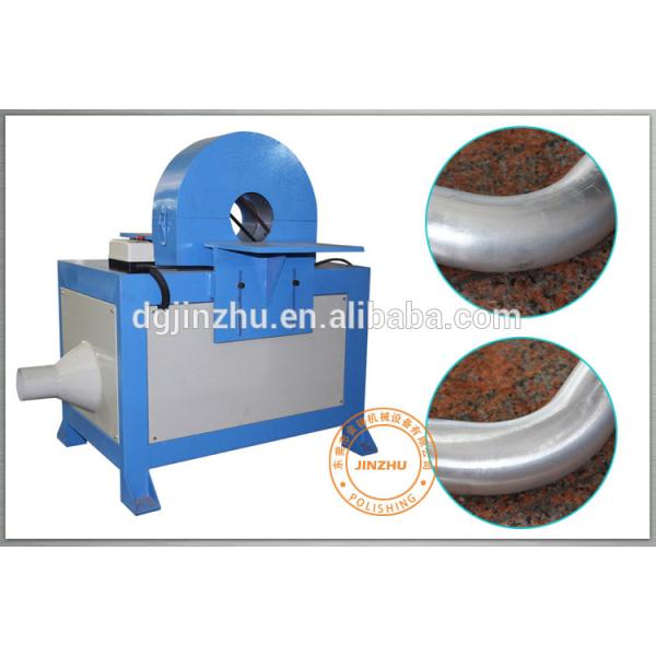 bending pipe hairline finishing machine for grinding tubes with angle