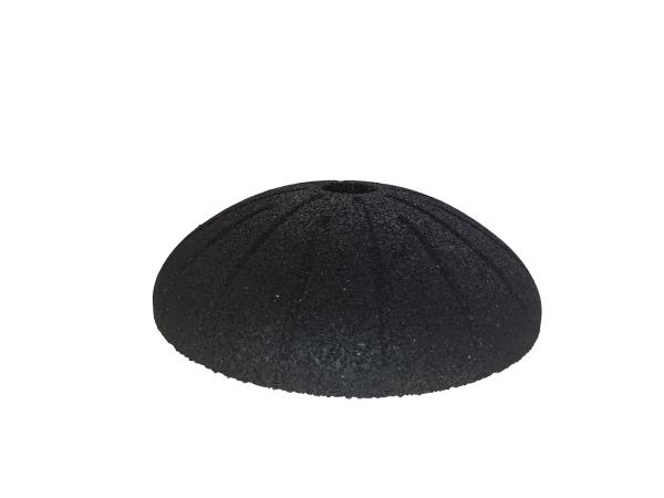 Black Custom Rubber Products 18x18 X1.8 Inches Soccer Corner Flag Base
