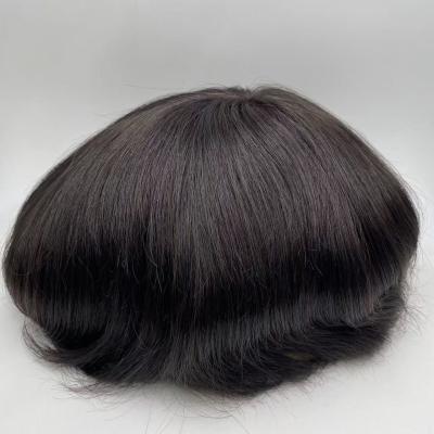 P2-3-8 hollywood Base Undetectable hd swiss Lace clear Poly All Around Natural Lace Front Prothesis Hair Wig for Men Toupee