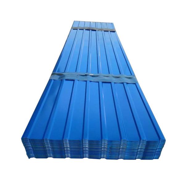 RAL Color 22 Gauge Galvanized Steel Corrugated Sheet 4ft x 8ft 0.3mm DX 51d Z100 Zinc Aluminum Modern Roofing Metal Panels