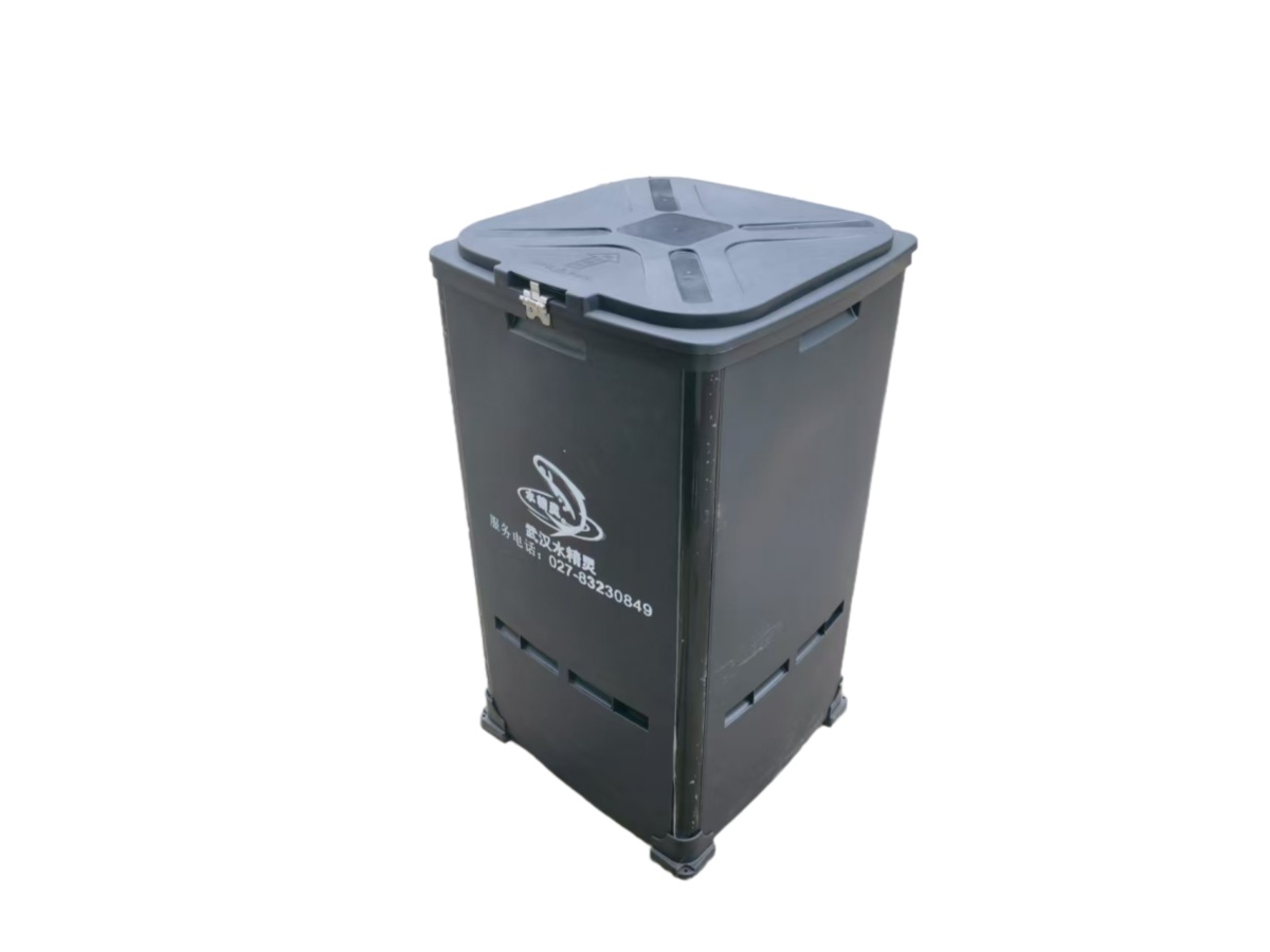 DC12V 80kg Digital Timer Control Plastic Fish Feed Feeder Outdoor Pond Farm System