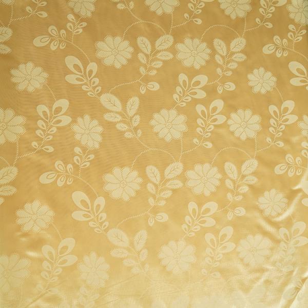 TUV certified 100% Polyester Gold Mattress Cover Fabric Light resistance