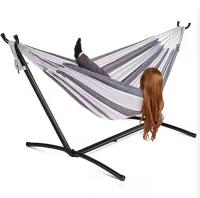 Soft And Comfortable Hammock Swing Chair  Iron Tube Frame Portable Beach Hammock