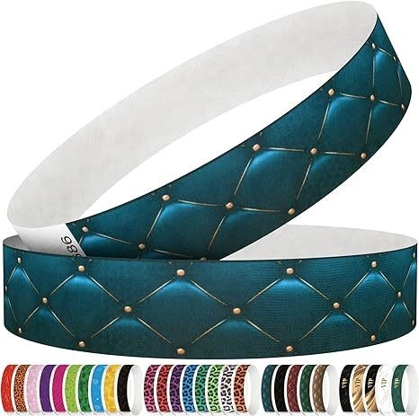 Retailer's Choice Customized Logo Tyvek RFID NFC Sticker Wristband for Events