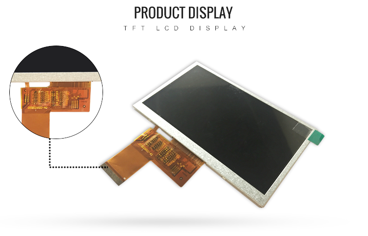 5inch ILI6480B Color WQVGA TFT Display LCD Module 480x272