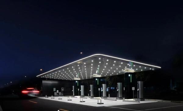 PV Integrated Solar Ev Charging Station For Large Buildings