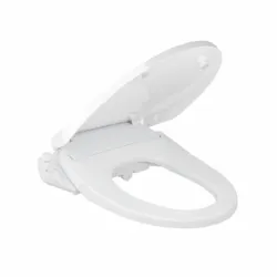 Polypropylene Material Bidet Seat Cover with Double Nozzles and Soft Close for Sanitary Ware