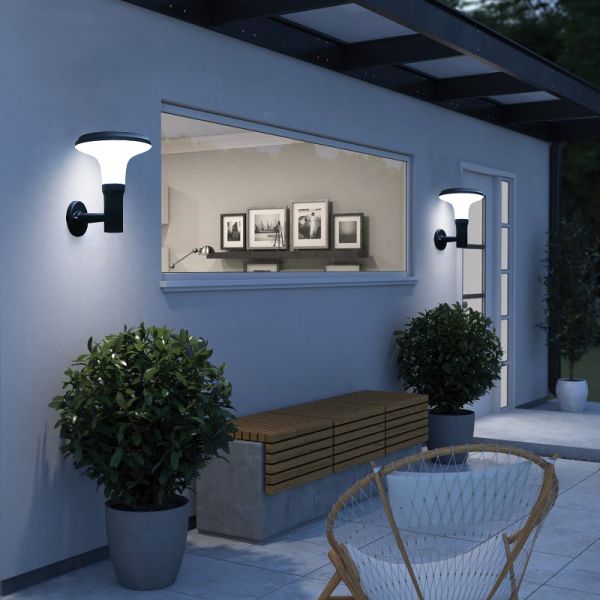 Solar Wall Light – Outdoor Wall Mounted Solar Led Lighting Solution with Long-Lasting Battery & Weatherproof Design