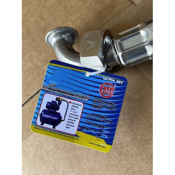 HOSPEDA de acero inoxidable trenzada de alta presión conector hexagonal manguera de tubería flexible